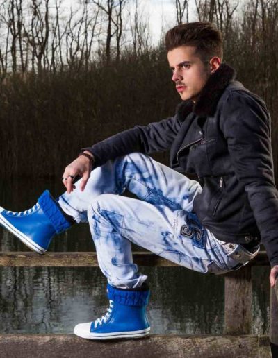 elvetik bottes en caoutchouc pour homme