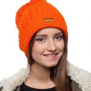bonnet orange femme