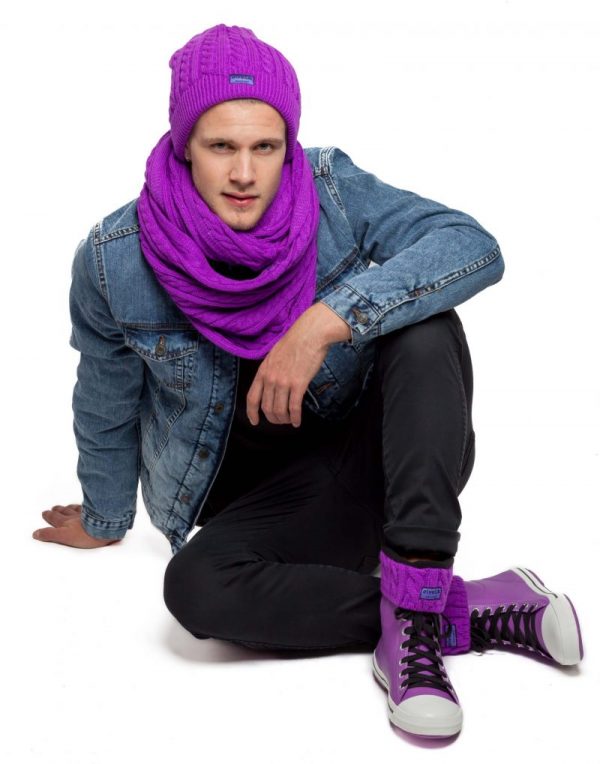 pack complet violet homme