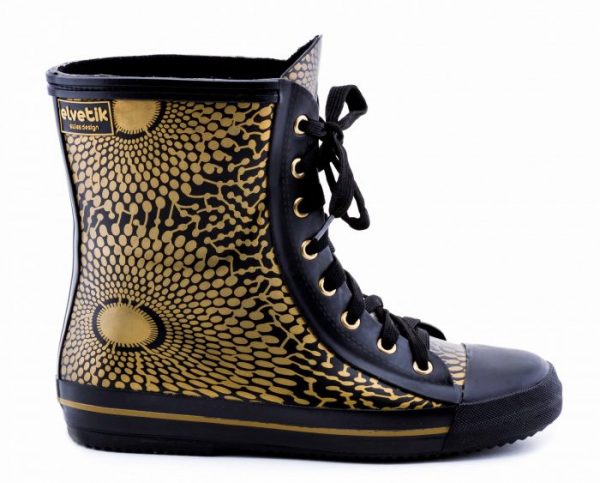 BLACK & GOLD elvetik gummistiefel 4