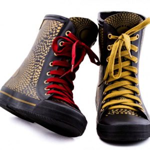 BLACK & GOLD elvetik gummistiefel 2