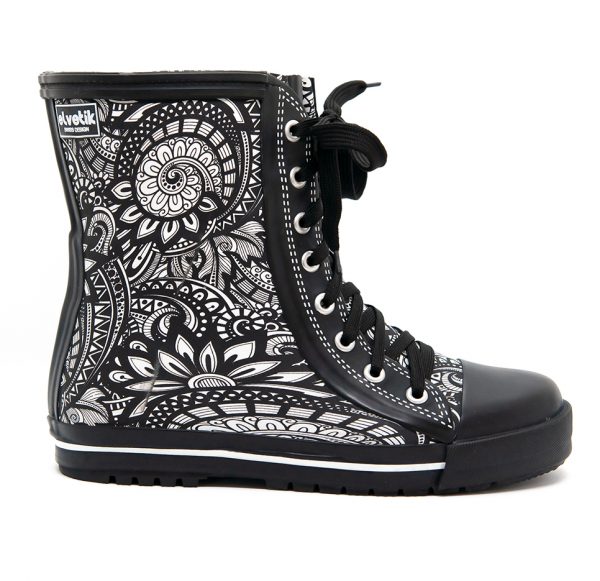 Neu elvetik Regenstiefel "Flower"