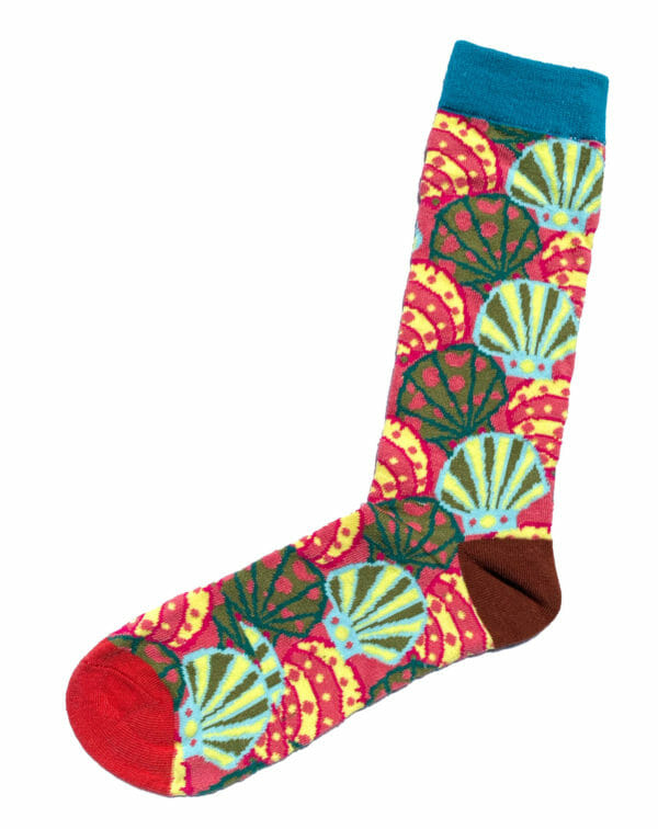 Chaussettes fantaisie Funky Coquillage