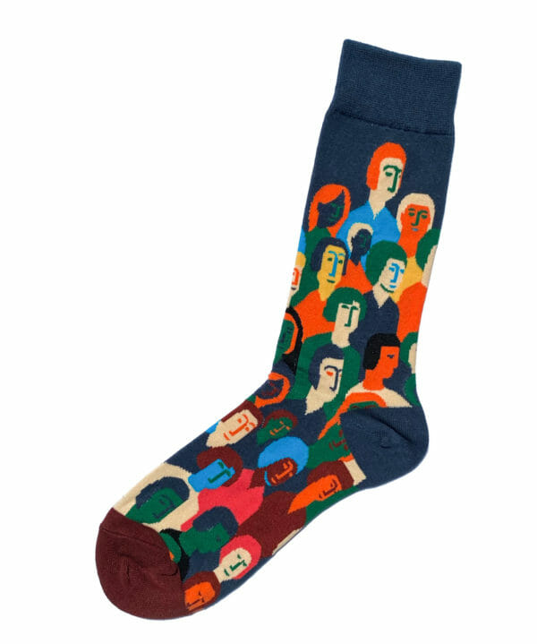 Chaussettes fantaisie Foule