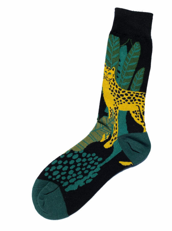 Fantasie-Socken Gepard