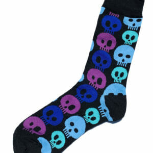 Chaussettes colorées Têtes de Mort