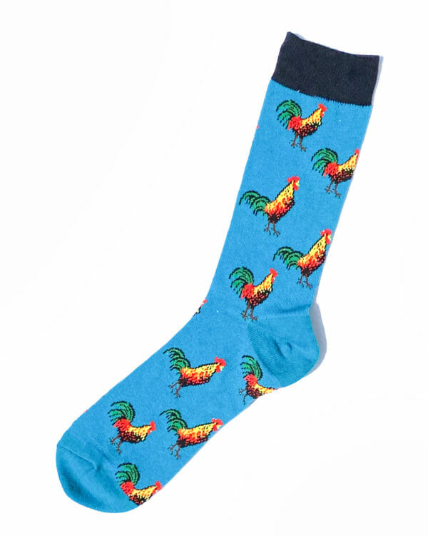 Chaussettes fantaisie Coq