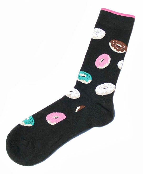 Chaussettes fantaisie Donuts