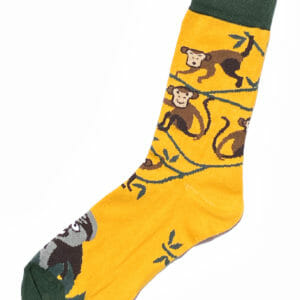 Chaussettes fantaisie Happy Singes