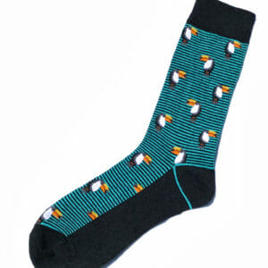 Chaussettes fantaisie Toucan à rayures